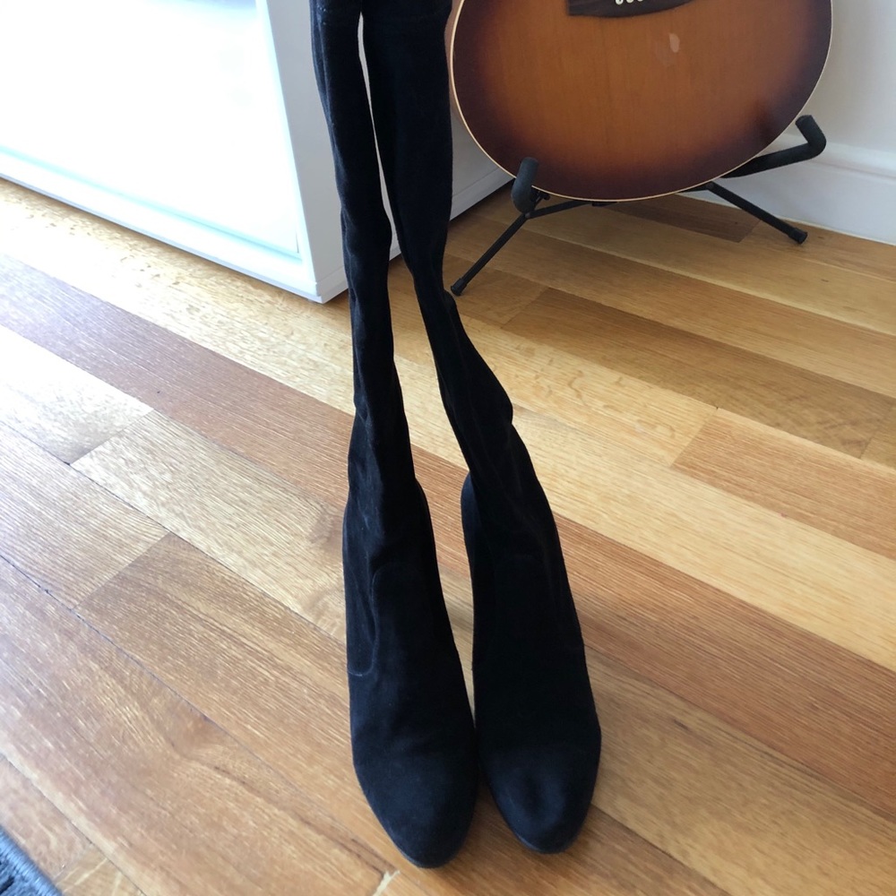 Stuart Weitzman highland suede boots 8.5